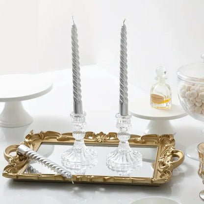 Lot de 3 Photophores Verre Rétro — vue 6