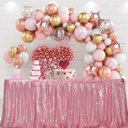 Jupe de Table à Sequins Mariage — vue 10