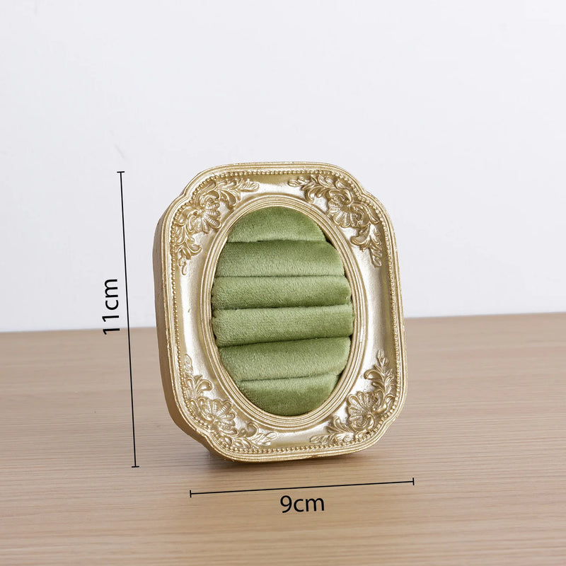 Plateau bague fiançailles velours — vue 8