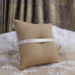 Coussin Alliance Jute Champêtre Vintage