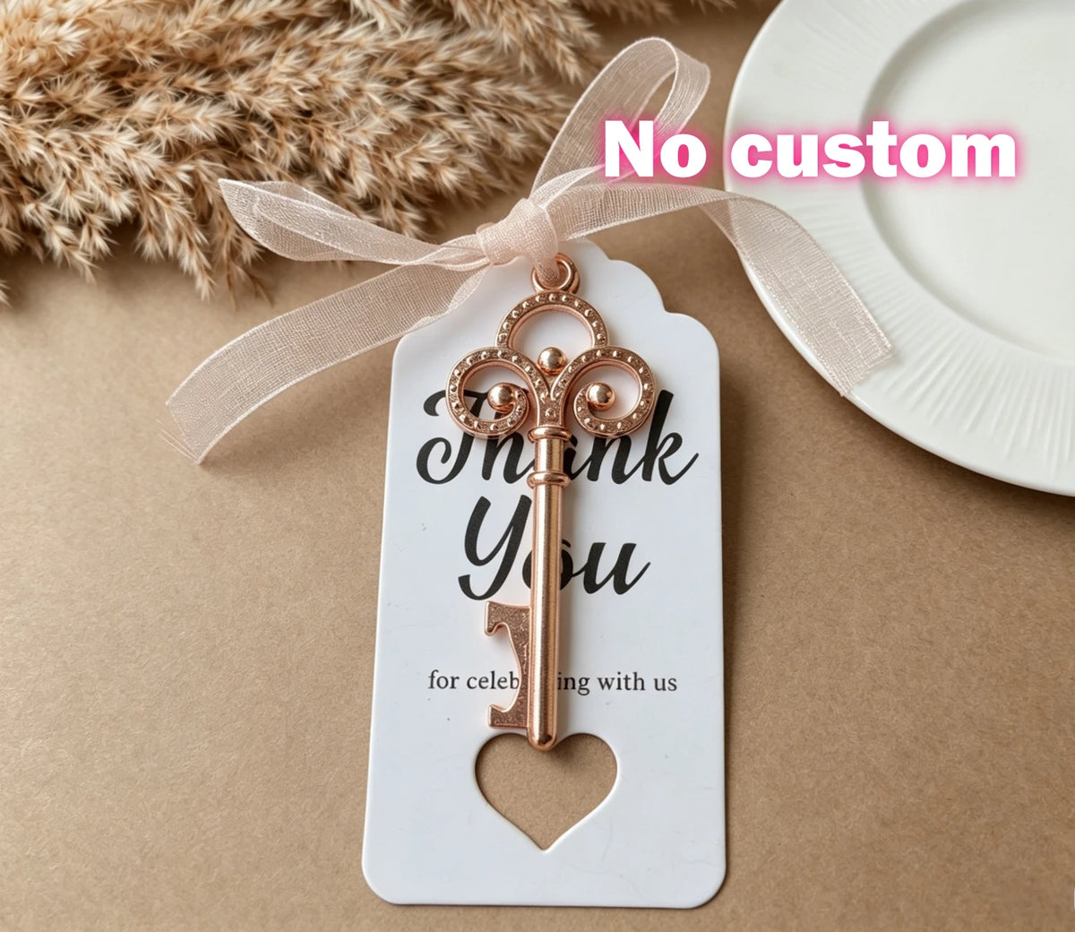 Cadeau invité mariage clé décapsuleur — vue 16