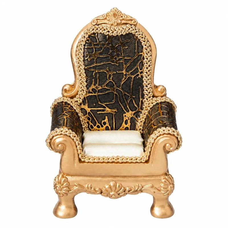 Porte-bagues fauteuil décoratif en résine — vue 8