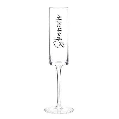 Flûte à Champagne Personnalisée Gravée Prénoms et Date