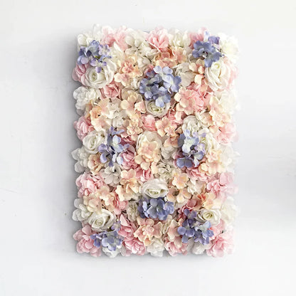Mur de Roses Artificielles Mariage — vue 6