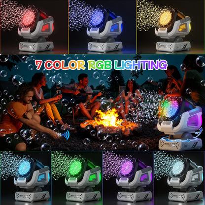 Machine à bulles mariage lumineuse télécommandée