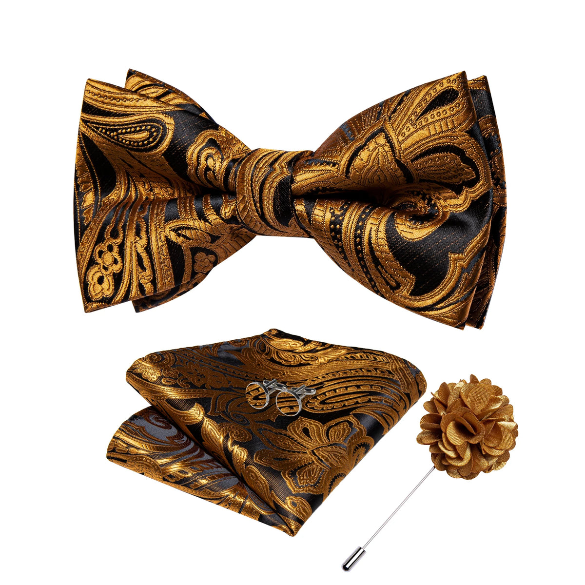 Nœud papillon mariage homme 4 pièces — vue 63