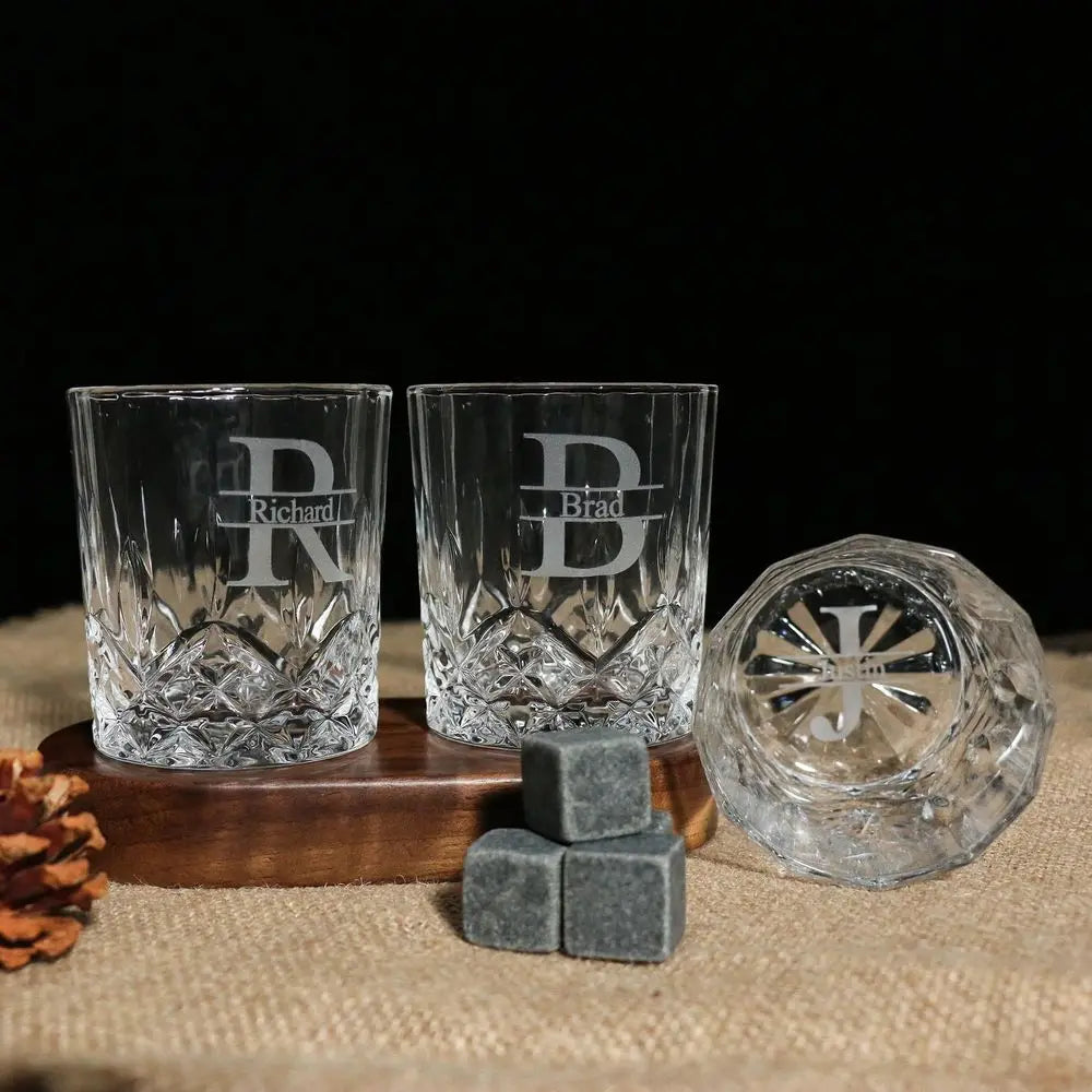 Verre à whisky gravé cadeau témoin