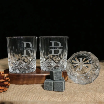 Verre à whisky gravé cadeau témoin
