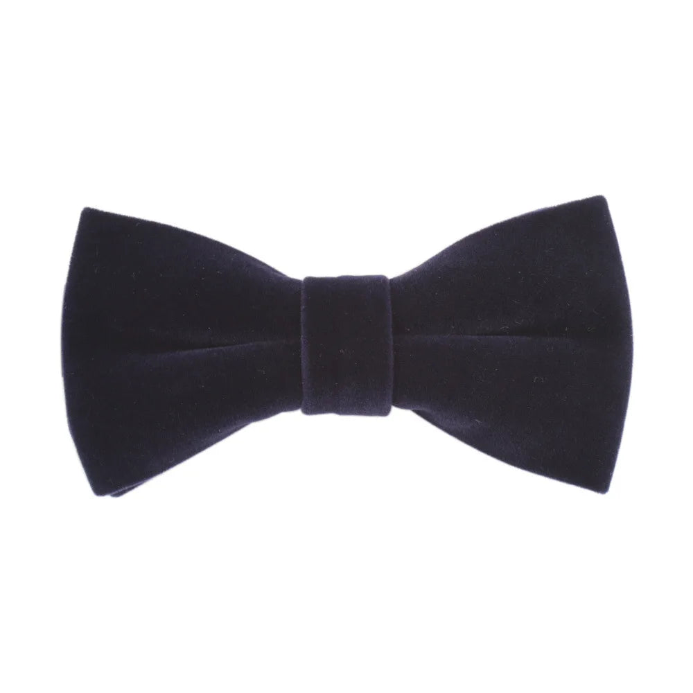 Nœud Papillon Mariage Velours Uni — vue 14