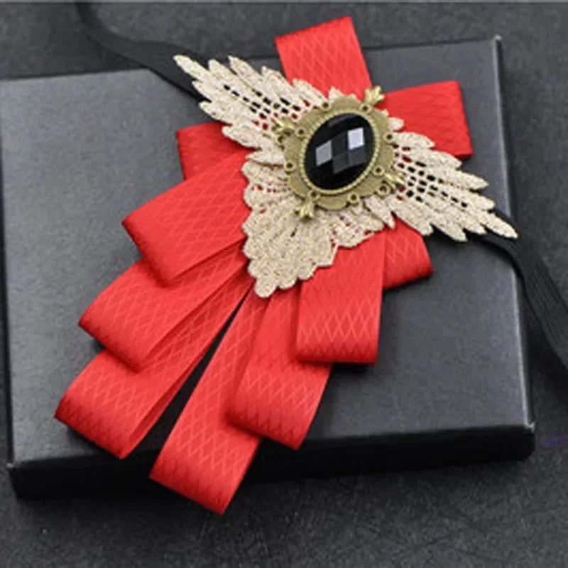 Nœud Papillon Mariage Broche Strass