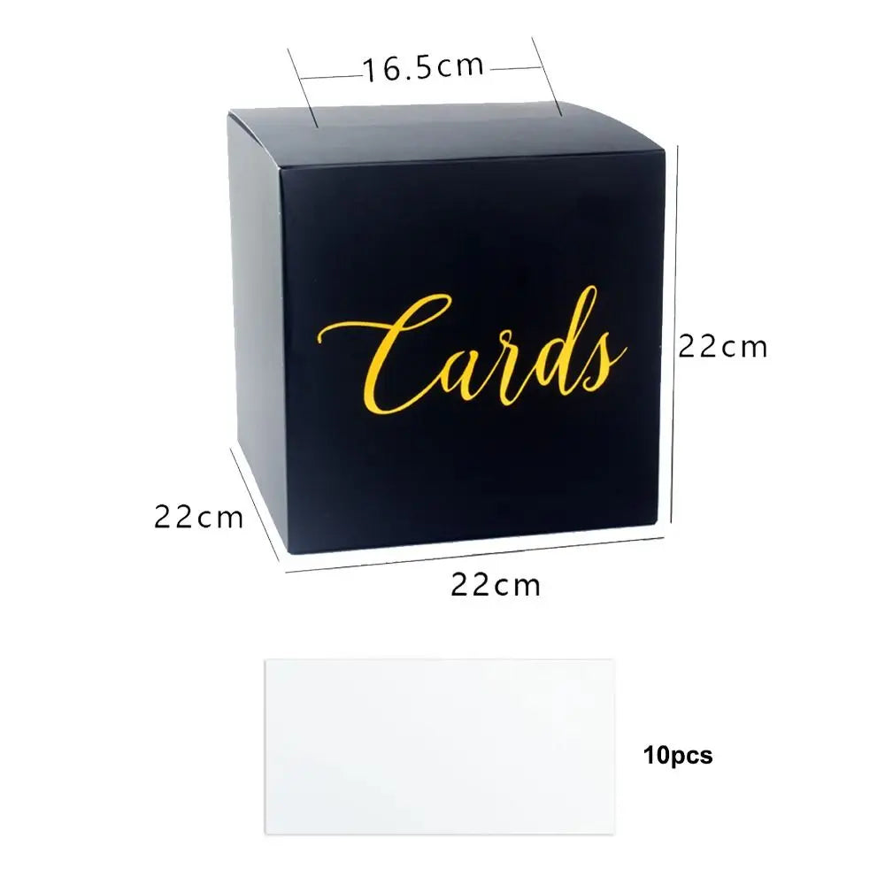 Urne mariage blanche boîte à cartes