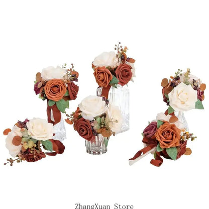 6 bouquets mariée et demoiselles d'honneur — vue 7