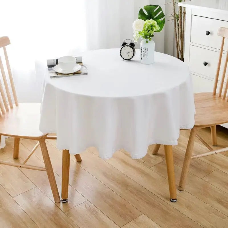Nappe Ronde Dentelle Mariage