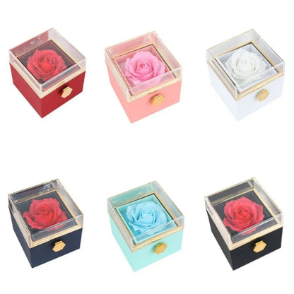 Boîte alliance rose rotative — vue 6