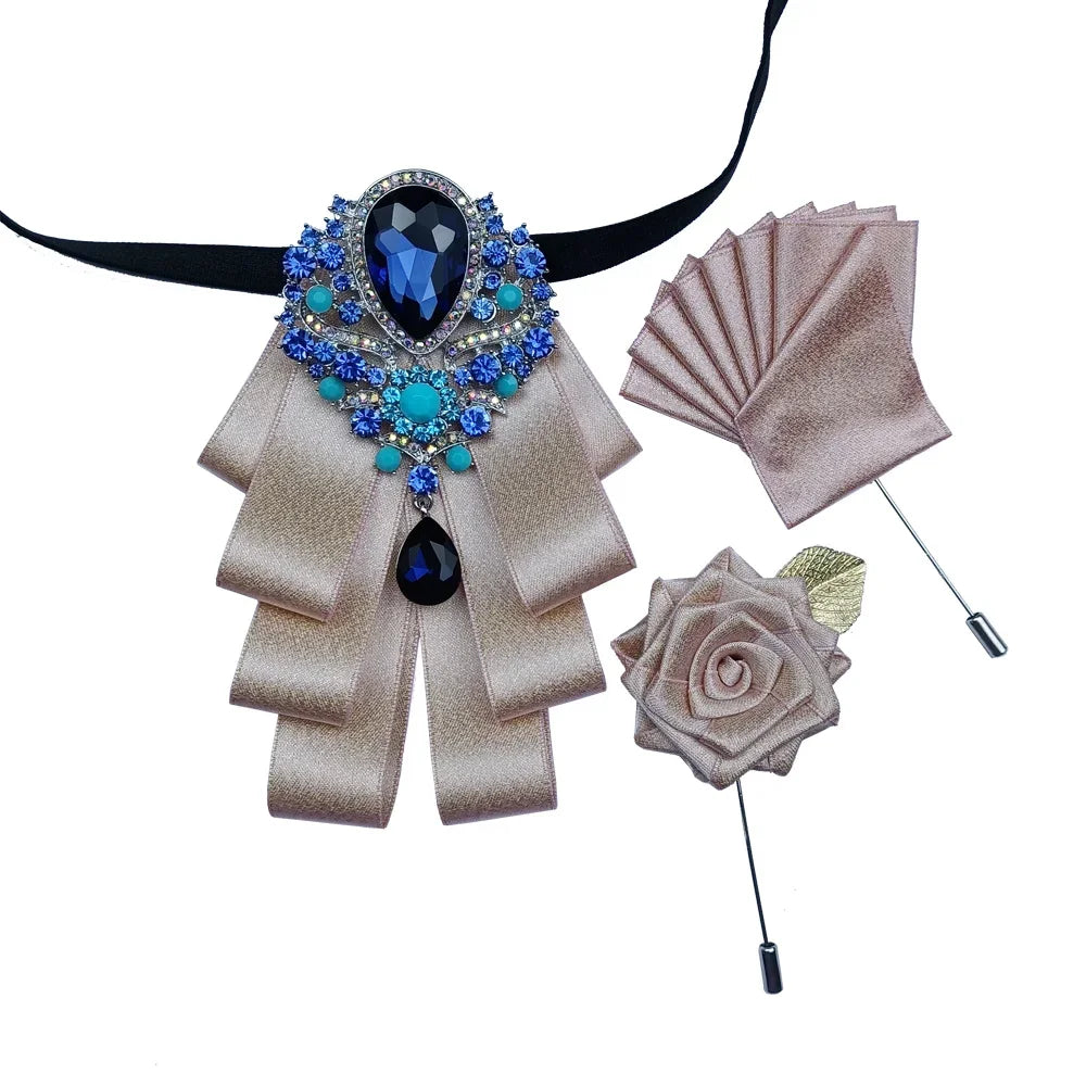 Nœud papillon mariage bijou et pochette — vue 31