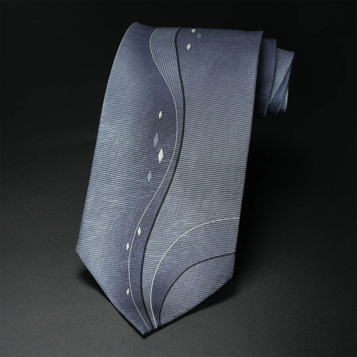 Cravate mariage homme soie 10 cm — vue 19
