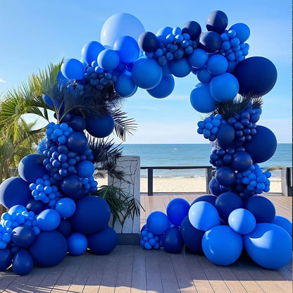 Kit Arche Ballon Mariage Bleu Roi — vue 5