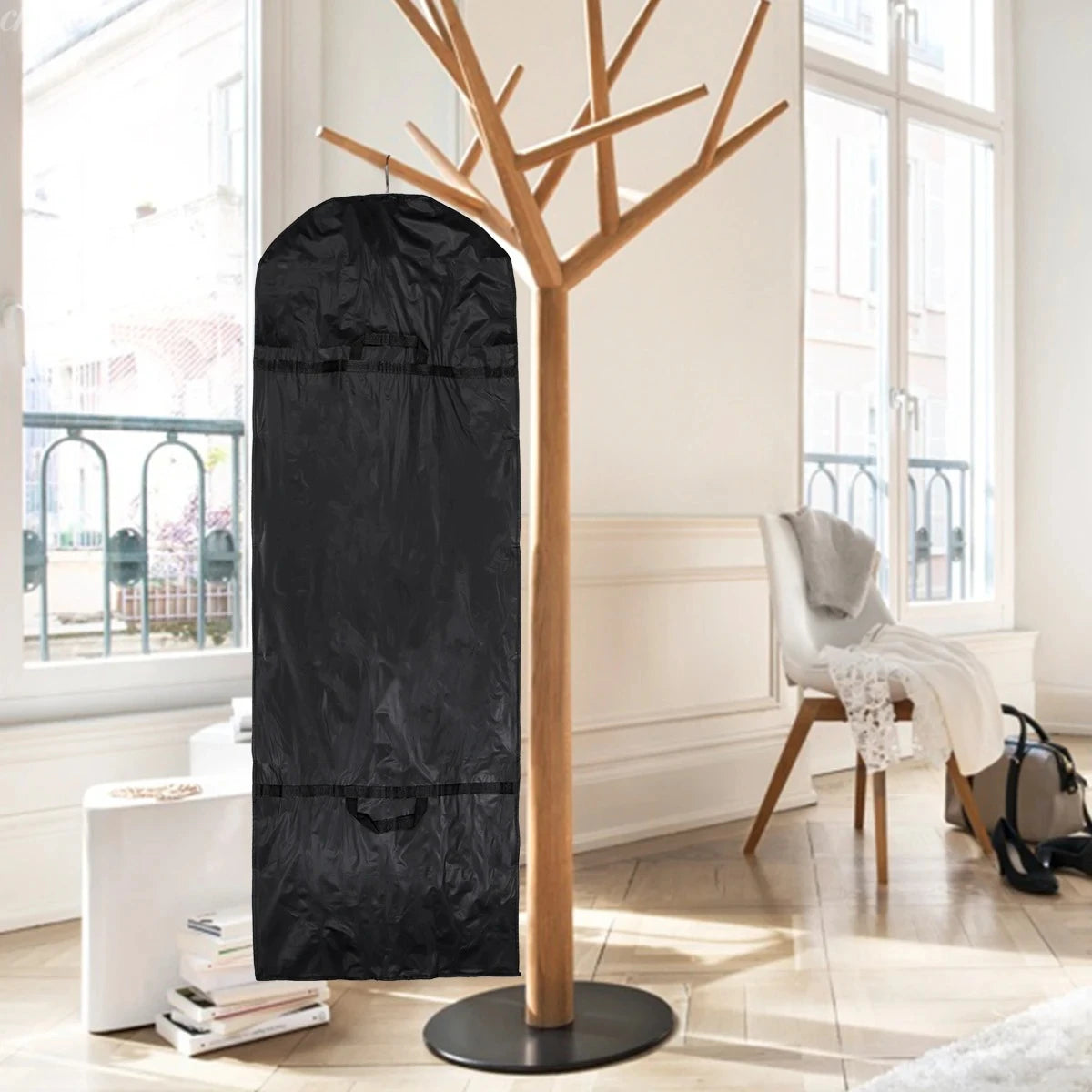 Housse de robe de mariée noire — vue 6