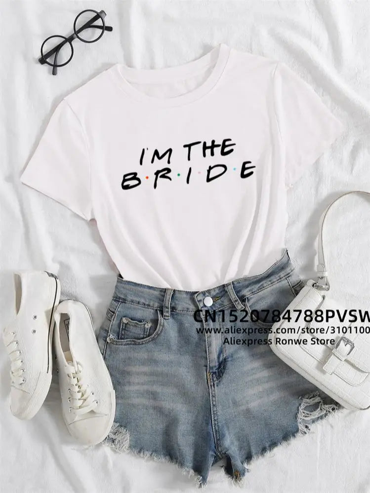 T-shirt EVJF mariée I'm The Bride