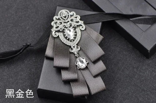 Nœud papillon mariage rubans style anglais — vue 14