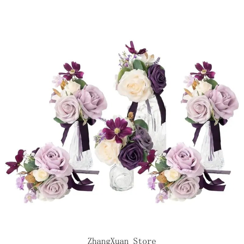6 bouquets mariée et demoiselles d'honneur — vue 6