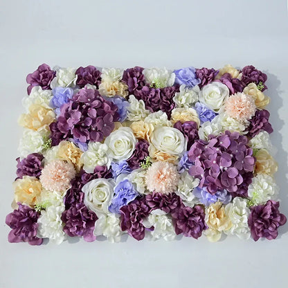 Mur de Roses Artificielles Mariage — vue 21