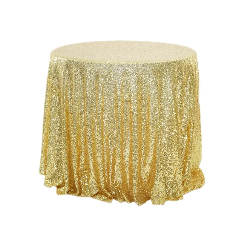 Nappe Ronde à Sequins Mariage — vue 19