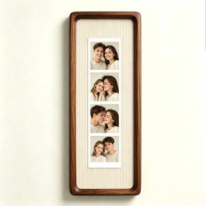 Cadre Photo Mariage Photobooth en Noyer — vue 19