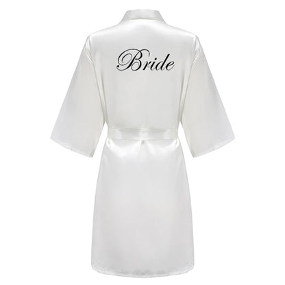 Kimono Satin Cortège de la Mariée — vue 2