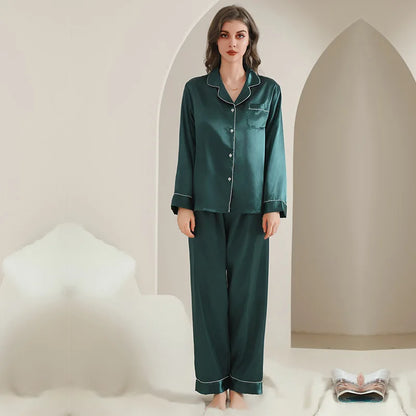 Pyjama Long Satin Demoiselles d'Honneur