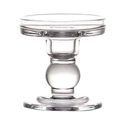 Bougeoir Mariage Verre Rétro Transparent — vue 2