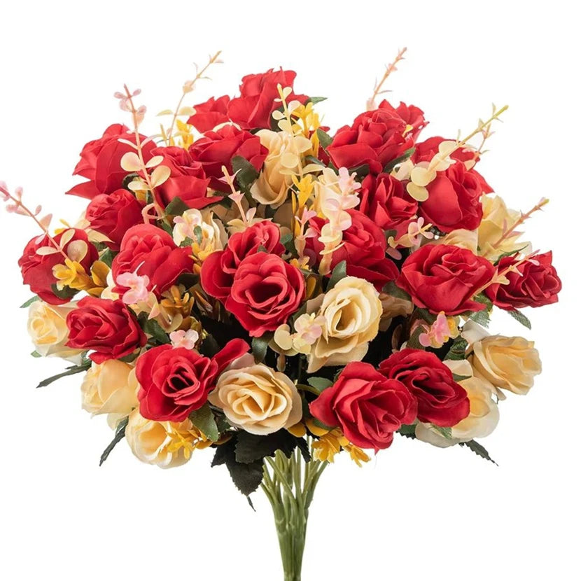 Bouquet de Fleurs Artificielles Mariage en Soie