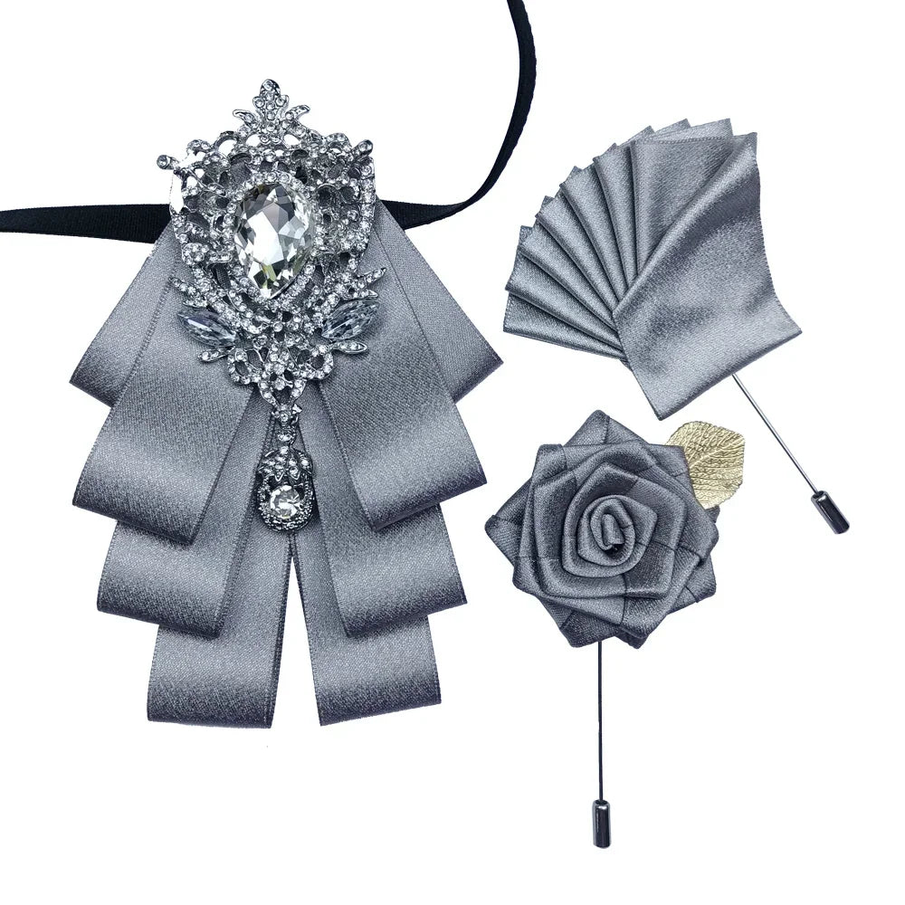 Nœud papillon mariage bijou et pochette — vue 29