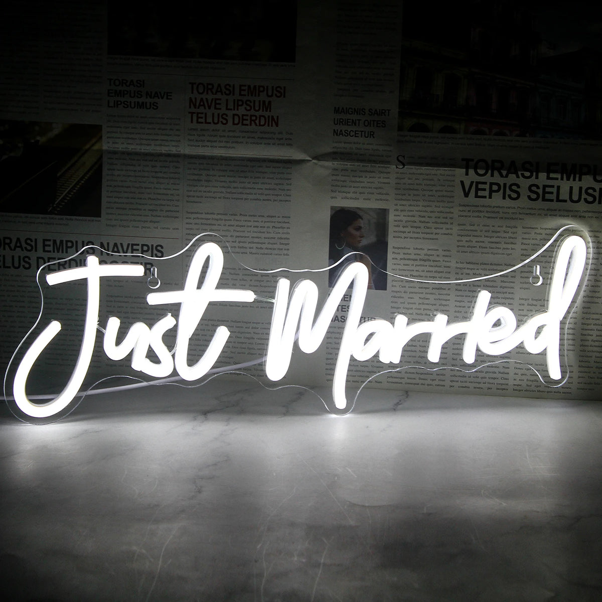 Néon Mariage LED Mots d'Amour — vue 7