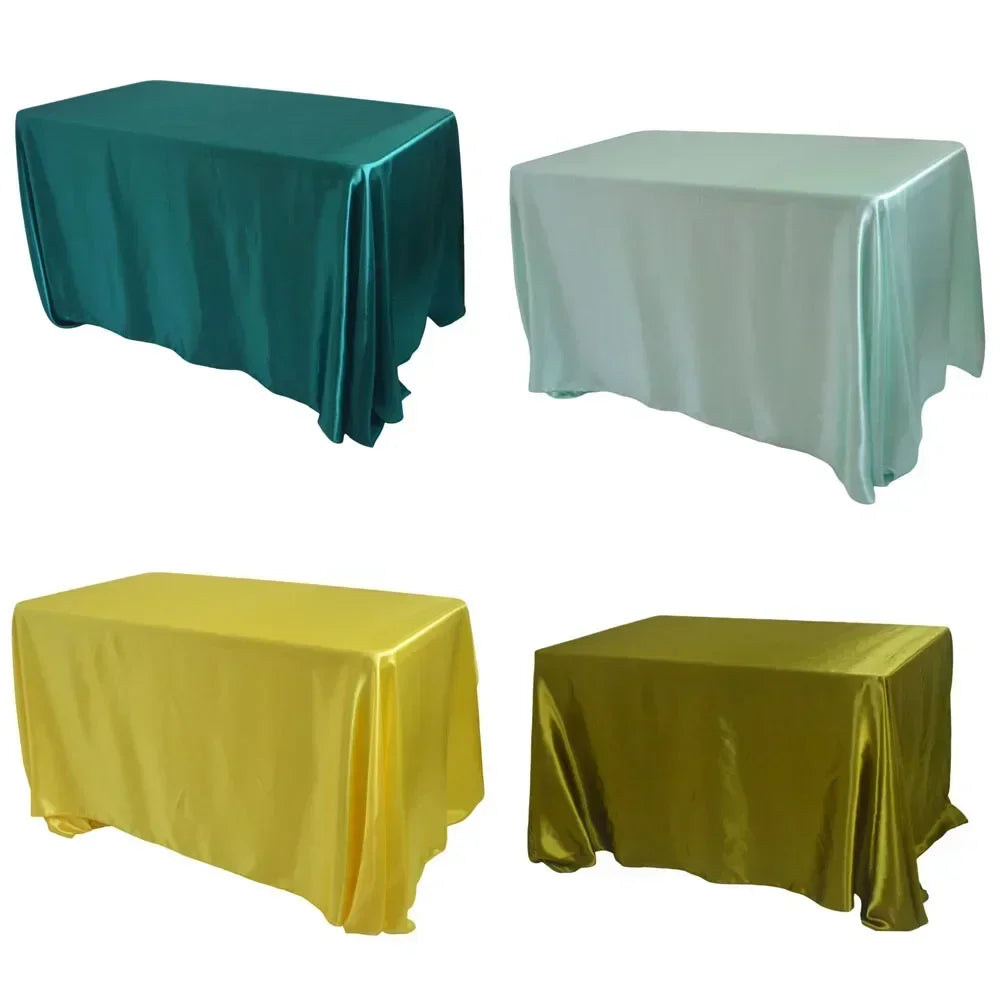 Nappe Satin Mariage Réutilisable