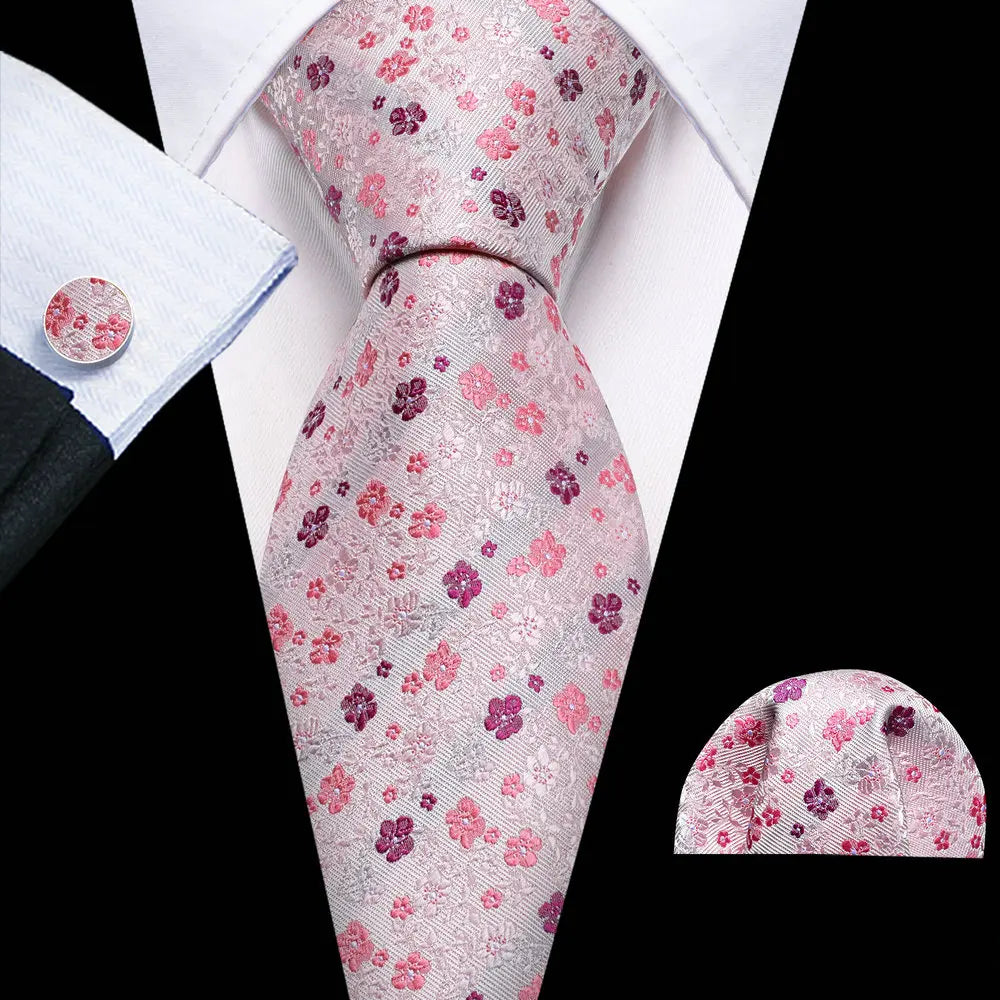 Cravate Mariage Homme Pochette et Manchettes — vue 14