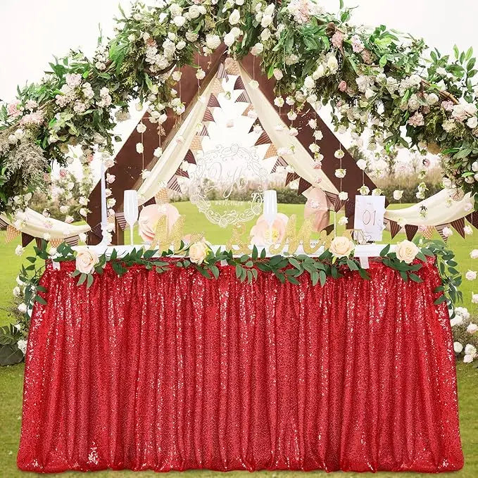 Jupe de Table à Sequins Mariage — vue 12