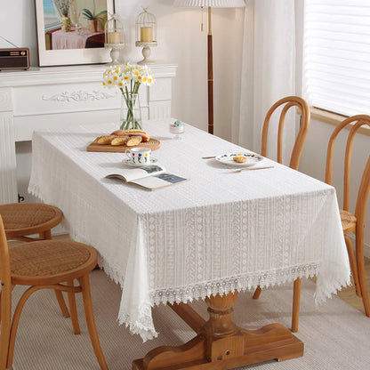 Nappe Dentelle Ethnique Brodée