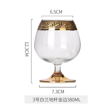 Verre à Pied Doré Mariage