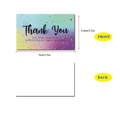 Carte Remerciement Mariage Petit Format — vue 4
