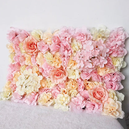 Mur de Roses Artificielles Mariage — vue 2
