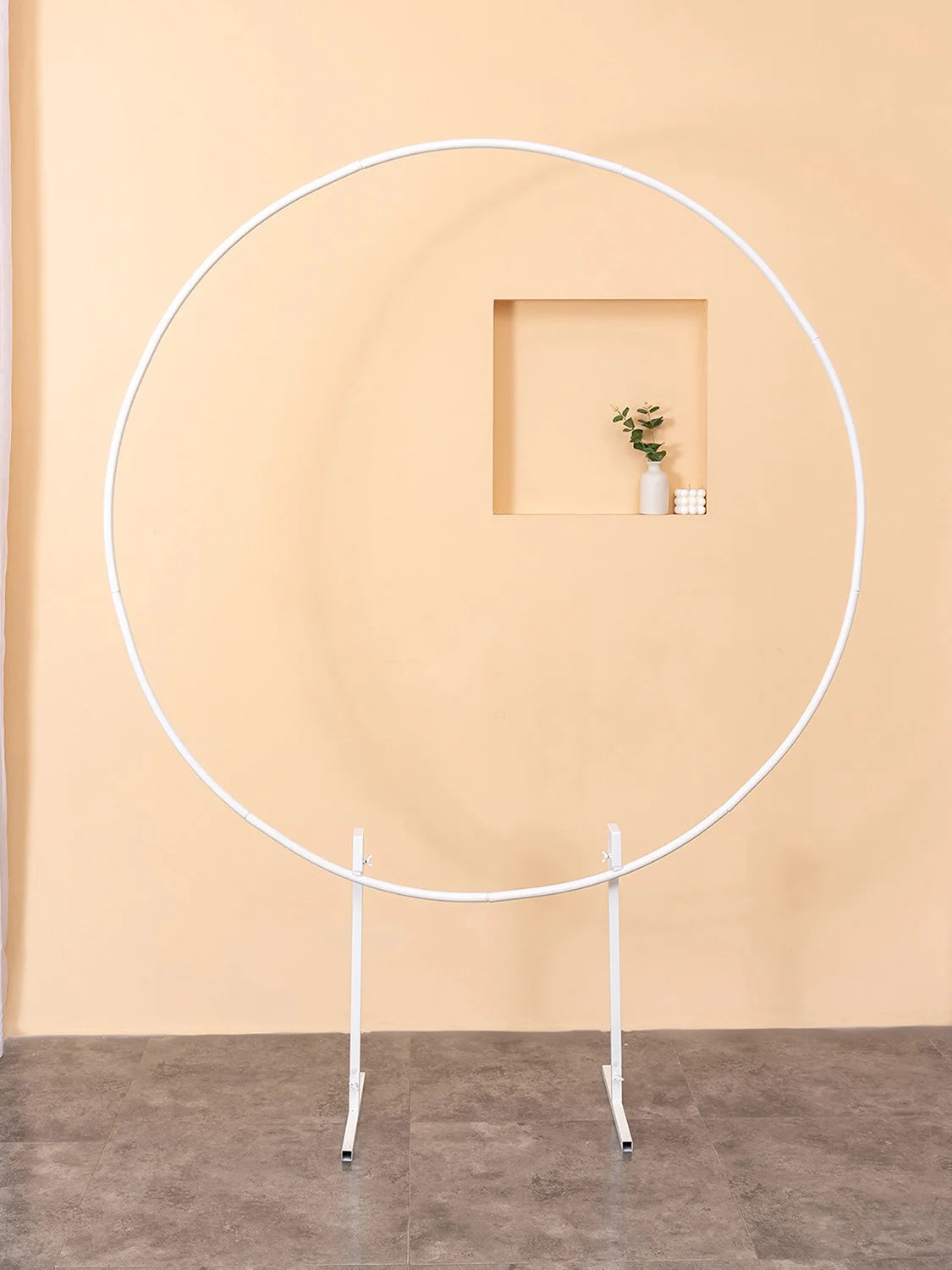 Arche Mariage Cercle Support Ballons Métal