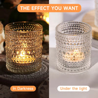 Photophore Verre Mariage Centre de Table — vue 5