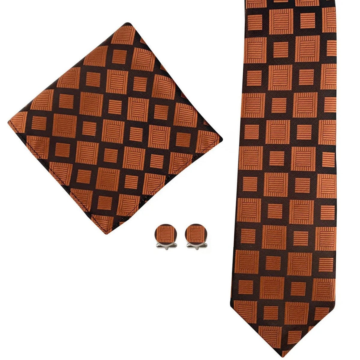 Cravate Mariage Jacquard Trois Pièces — vue 2