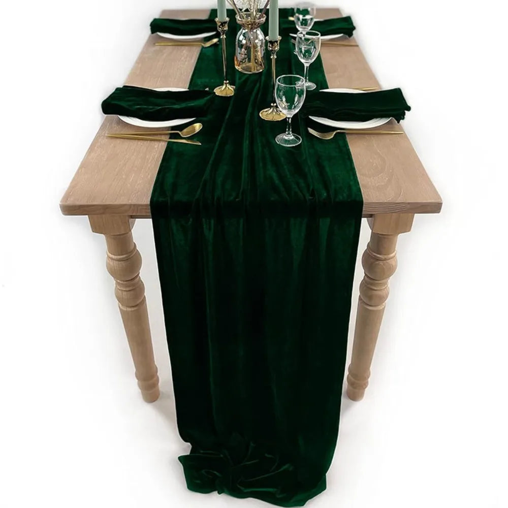 Chemin de Table Velours Antidérapant