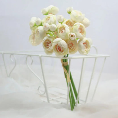 Bouquet de mariée 24 roses artificielles — vue 9