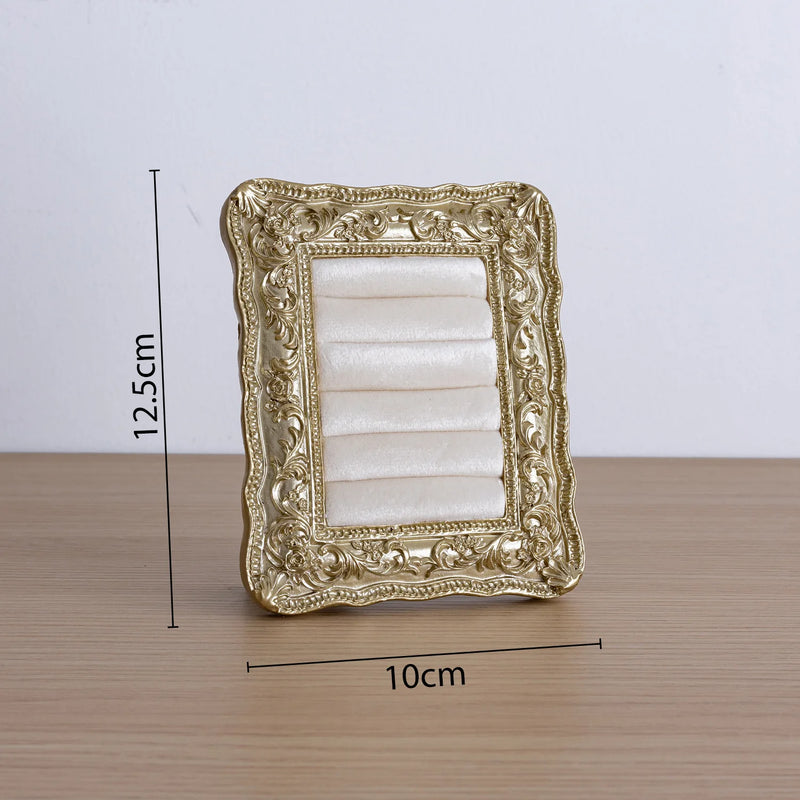 Plateau bague fiançailles velours — vue 13