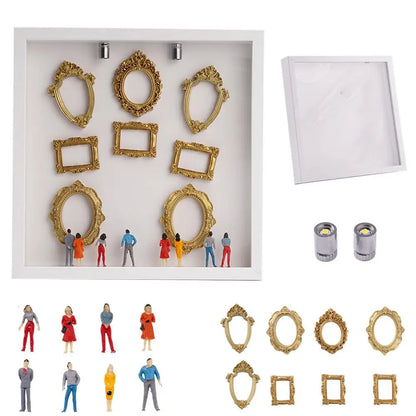 Boîte Souvenir Mariage Vitrine Miniature