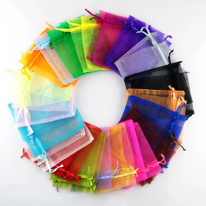 Sachets Organza Mariage — Lot de 100
