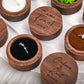 Coffret alliance bois gravé mariage